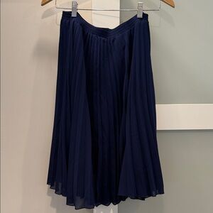 Pixley Dark Blue A-Line Skirt